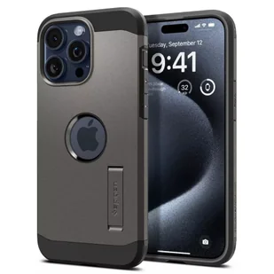 Etui Spigen Tough Armor Mag do MagSafe do iPhone 15 Pro Max Gunmetal - Etui i futerały do telefonów - miniaturka - grafika 5