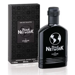 Lomani Black Network - woda toaletowa 100 ml - Wody i perfumy męskie - miniaturka - grafika 1