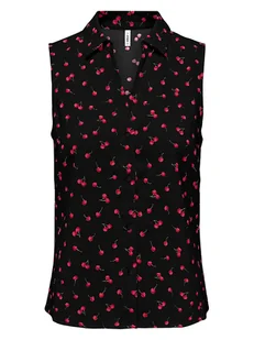 ONLY Bluzka w kolorze czarnym - Bluzki damskie - miniaturka - grafika 1