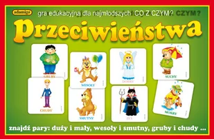Adamigo Gra Przeciwieństwa 4652 - Zabawki interaktywne dla dzieci - miniaturka - grafika 1