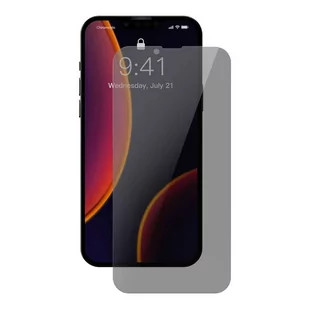 Baseus Baseus 0,3mm Anti Spy Glass szkło hartowane do iPhone 13 mini filtr prywatyzujący (SGBL020602) (case friendly) - Szkła hartowane na telefon - miniaturka - grafika 1