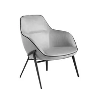 Fotele - Fotel obrotowy tapicerowany szarą tkaniną  5065 ANGEL CERDA - miniaturka - grafika 1