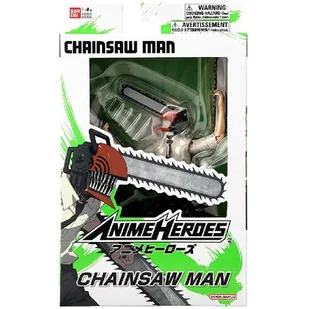 Bandai, Anime Heroes Chainsaw Man - Figurki dla dzieci - miniaturka - grafika 1