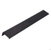 Zawiasy, okucia i inne akcesoria - Uchwyt meblowy krawędziowy 2446 288 Metalowy Czarny Mat - miniaturka - grafika 1