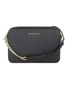 Michael Kors Skórzana torebka w kolorze czarnym - 23 x 16 x 6 cm - Torebki damskie - miniaturka - grafika 1