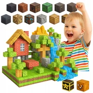 Klocki - Klocki magnetyczne konstrukcyjne 50 KLOCKÓW 2 FIGURKI DEDYKOWANE KARTONIKU - miniaturka - grafika 1