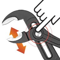 Klucze i nasadki - SZCZYPCE HYDRAULICZNE Z PRZYCISKIEM 300MM - miniaturka - grafika 1