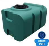 Zbiorniki na deszczówkę - UHP Zbiornik na wodę 100l UHP KUBATON SK-100 Ciemnozielony - miniaturka - grafika 1