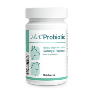 Dolfos Dolvit Probiotic 60 tabletek - Suplementy i witaminy dla psów - miniaturka - grafika 2