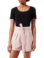 Spodenki damskie - Vero Moda Damskie szorty Vmmia Hr Loose Summer Ga Noos, Pył różany, XS - miniaturka - grafika 1