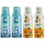 Syropy i koncentraty owocowe - FruttaMax Zestaw 4 syropów 2x Tonic + 2x Pomarańcza - miniaturka - grafika 1