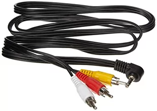 PremiumCord Kabel RCA Cinch x3 MiniJack 3.5 mm 1.5 Czarny kjack4cin - Kable - miniaturka - grafika 3