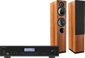 Zestawy stereo - Rotel A14 MkII czarny) + Tesi 561 orzech) - miniaturka - grafika 1