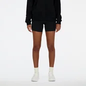 Spodenki damskie - Spodenki damskie New Balance WS41271BK  czarne - miniaturka - grafika 1