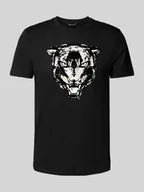 Koszulki męskie - T-shirt z nadrukowanym motywem - miniaturka - grafika 1