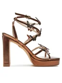 Sandały damskie - Buffalo Sandały June Miss Butterfly 1291571 Złoty - miniaturka - grafika 1