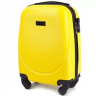 Walizki - Solome ŻÓŁTA ŚREDNIA WALIZKA PODRÓŻNA ABS M SOLOME 310 M YELLOW - miniaturka - grafika 1
