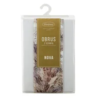 Obrusy i serwetki - Eurofirany, Obrus dekoracyjny z szarfą CHO/ANITA/4/B 140X180+33X180 - miniaturka - grafika 1