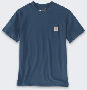 Koszulka Carhartt Dearborn Relaxed Pocket Ocean - Koszulki męskie - miniaturka - grafika 1