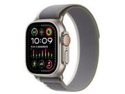 Smartwatch - Apple Watch Ultra 2 GPS + Cellular 49mm Tytan Trail S/M Szary - miniaturka - grafika 1