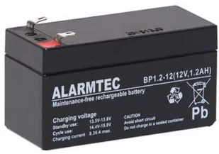 Akumulator Alarmtec serii BP 12V 1,2 Ah  -  - 38 sklepów w całej Polsce - Baterie do zasilaczy awaryjnych UPS - miniaturka - grafika 1