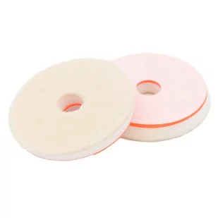 Honey combination Honey Combination Short Wool Pad  mocno tnący pad z krótkiej naturalnej wełny - 80/100mm HON000094 - Akcesoria do mycia samochodu - miniaturka - grafika 1