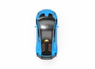 Lamborghini Huracan STO RASTAR model 1:32 Metalowa karoseria + Ręcznie otwierane drzwi - Samochody i pojazdy dla dzieci - miniaturka - grafika 4