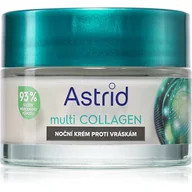 Kremy do twarzy - Astrid Multicollagen krem na noc przeciw zmarszczkom 50 ml - miniaturka - grafika 1