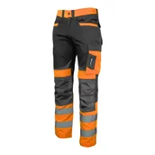 Odzież robocza - LAHTI PRO Spodnie ostrzegawcze robocze Slim Fit roz 3XL L4051206 LPL4051206 - miniaturka - grafika 1