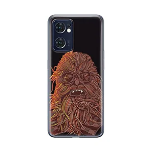ERT GROUP etui na telefon Oppo RENO 7 5G, case oryginalny i oficjalnie licencjonowany przez Star Wars, wzór Chewbacca 007, optymalnie dopasowane, plecki z TPU - Etui i futerały do telefonów - miniaturka - grafika 1