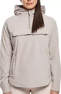 Bluzy damskie - Urban Classics Damska bluza polarowa z kapturem TB4763 Bluza z kapturem Kobiety , ciemnoszary. , S - miniaturka - grafika 1