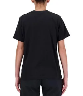 New Balance Jersey Stacked Logo T-Shirt Donna new balance wt41502bk Nero - Koszulki i topy damskie - miniaturka - grafika 1