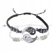 Biżuteria dla dzieci - Zestaw dwóch BRANSOLETEK YIN & YANG dla przyjaciół - miniaturka - grafika 1