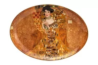 Miski i półmiski - Marco Polo SJ Półmisek Porcelanowy Gustav Klimt Collection Adele Brązowy 25,5 Cm - miniaturka - grafika 1