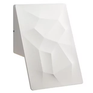 Zewnętrzna LAMPA ścienna CRACKS ML094 Milagro elewacyjna OPRAWA metalowa LED 10W 4000K outdoor IP44 biała - Lampy ogrodowe - miniaturka - grafika 1