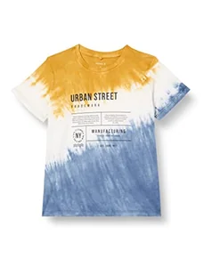 NAME IT Boy's NKMKANDREAS SS TOP T-Shirt, Amber Gold, 122 - Koszulki i topy damskie - miniaturka - grafika 1