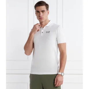 EA7 Polo | Regular Fit - Koszule męskie - miniaturka - grafika 1