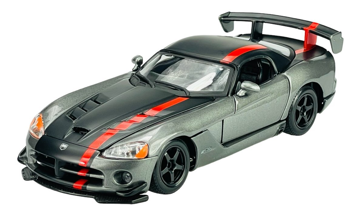 BBURAGO DODGE VIPER SRT 10 ACR GRAFITOWY 1:24 22114