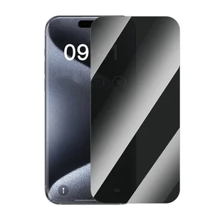 Szkło prywatyzujące Baseus dla iPhone 15 Pro opakowanie 2 szt. - Szkła hartowane na telefon - miniaturka - grafika 1