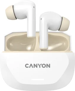 Canyon Hexagon 7 White (CNS-TWS7WB) - Słuchawki - miniaturka - grafika 1