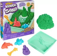 Masy plastyczne - Piasek kinetyczny Spin Master Sandbox Zielony 454 g (0778988404942) - miniaturka - grafika 1