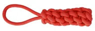 Zabawki dla psów - DINGO Kolba z rączką Energy 32 cm - czerwony - miniaturka - grafika 1