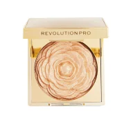 Rozświetlacze do twarzy i ciała - REVOLUTION PRO LUSTRE HIGHLIGHTER ROZŚWIETLACZ DO TWARZY GOLDEN ROSE 9G - miniaturka - grafika 1