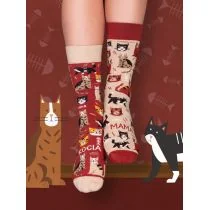 Skarpety Kocia Mama 39-42 Nowa - Moda i uroda - miniaturka - grafika 1