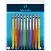 Pióra kulkowe - Schneider piśmiennicze ball point Pen K20 ICY Colours, M, niebieski,  sztuk w opakowaniu tekturowym sortowane 73206 - miniaturka - grafika 1