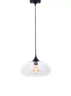 Lampy sufitowe - Lumina Deco Deco NOWOCZESNA LAMPA WISZĄCA SKANDYNAWSKA BROSSO D30 CLEAR - miniaturka - grafika 1