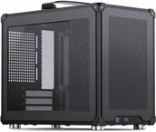 Obudowy komputerowe - Jonsbo C6MAX, MATX Case with handle, Black - miniaturka - grafika 1