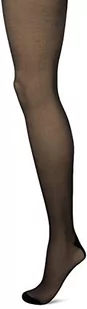 Pretty Polly Damskie rajstopy Curves Backseam Tighs, 10 DEN, czarny (Black Black), XXL - Rajstopy - miniaturka - grafika 1