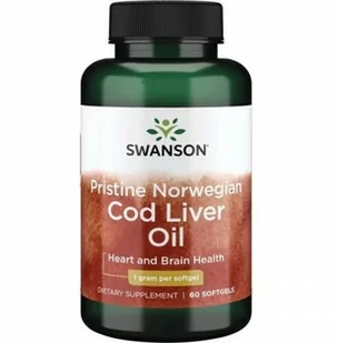 Pristine Norwegian Cod Liver Oil (60 kaps.) - Suplementy diety - miniaturka - grafika 1