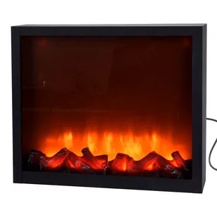 Home Styling Collection Kominek elektryczny LED dekoracja świąteczna 41 x 25 cm ADA100100 - Oświetlenie świąteczne - miniaturka - grafika 1